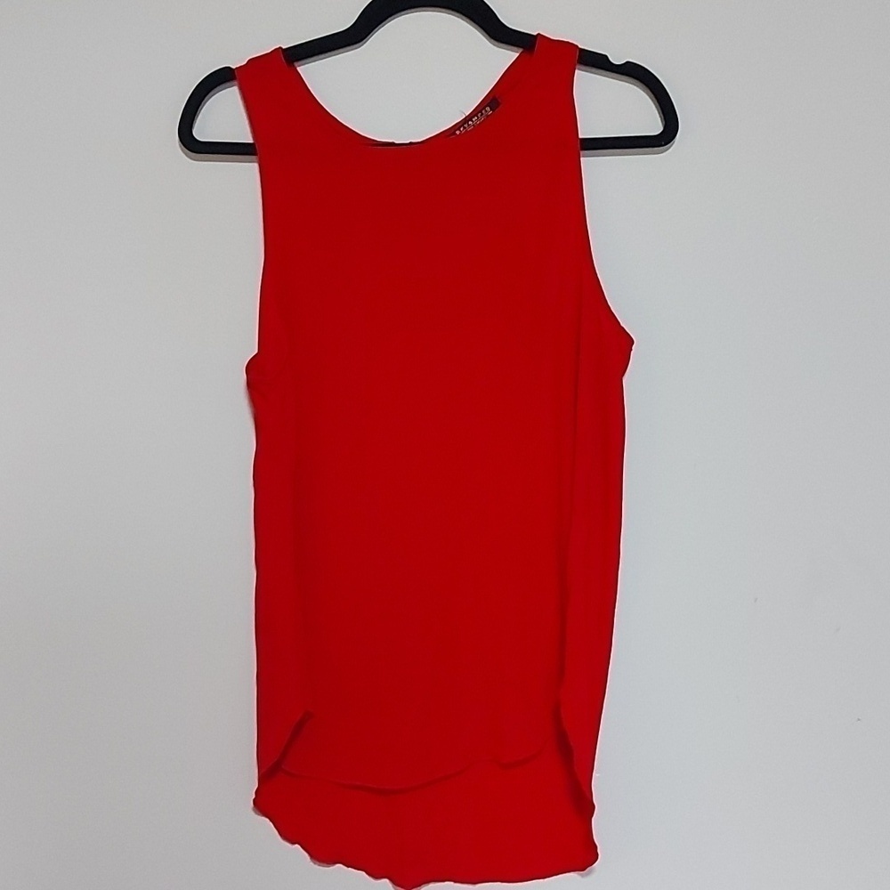 2/$10Revamped large tank top red